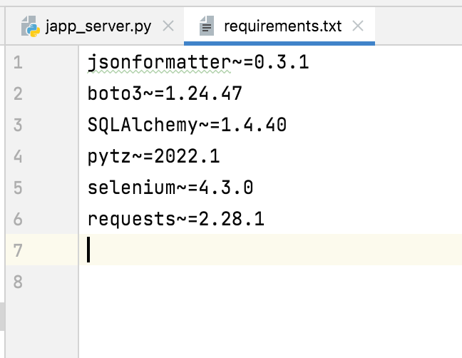 Before Requirements.txt